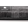 fluffy® Bath Mat for round Showers, made of Microfibre, with