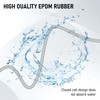 Backer Rod 1/4 Inch, 50 Feet Rubber Backer Rod Foam
