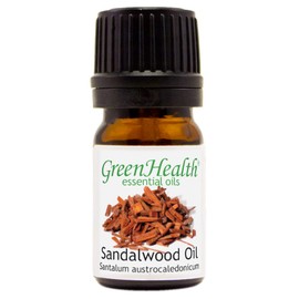 Sandalwood Essential Oil - 5 ml - 100% Pure & Natural - GreenHealth