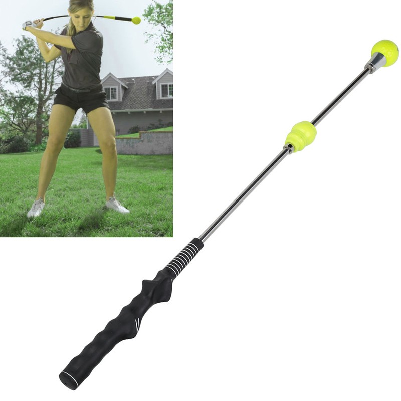 Sport Golf Swing Trainer Training Warm-Up Stick Adjustable Force Practicing
