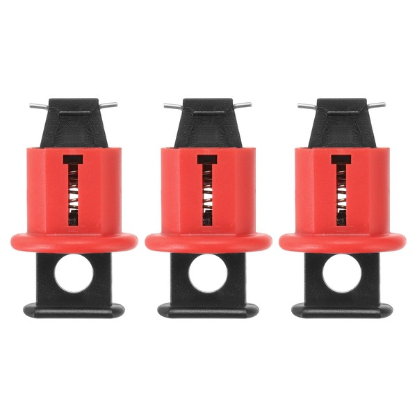 sourcing map 3pcs Circuit Breaker Lockout Industrial Grade Miniature Loto