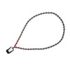 Terahertz Beaded Necklace Fashionable Rectangular Pendant Soreness Relief Energy Stone