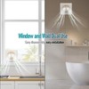 MEKOTRIN Exhaust Fan, 8 Inch Window Wall Mount Vent Fan