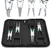 7" inch Circlip Pliers Set 4pcs Heavy Duty Internal/External Snap