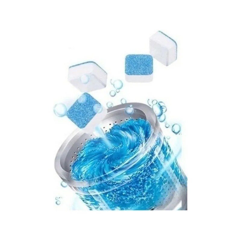30 Pastillas Efervescentes For Limpiar Lavadoras &ljh