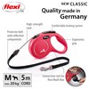 Flexi New Classic Cord Red Medium 5m Retractable Dog Leash/Lead