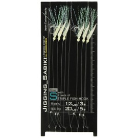 Zeake Jigging Sabiki 3 Needle Set of 2 L