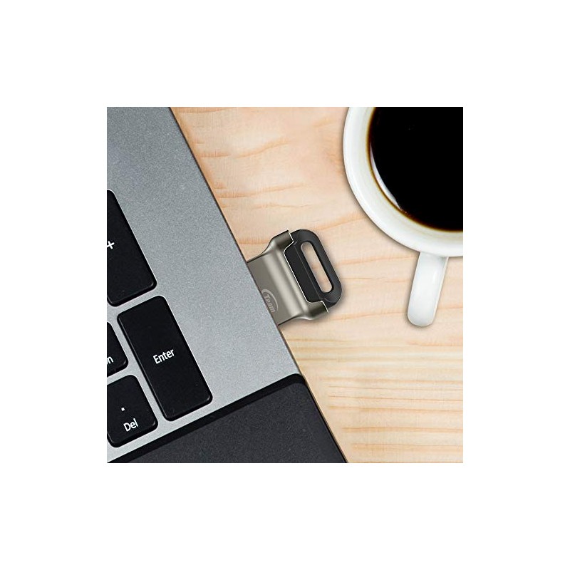 Team 256GB USB 3.2 (3.1/3.0) Capless Compact Zinc Alloy Housing