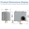 Xlajiao Pressure Switch for Well Pump 40-60 PSI, Water Pressure
