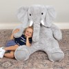 Vermont Teddy Bear Giant Elephant Stuffed Animal – 4 Foot