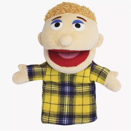 LOMTRATS Family Hand Puppets for Kids, Includes Grandpa, Grandma, Dad, Mum, Daughter, Son with Movable Open Mouth, Perfect for Storytelling, Teaching, Preschool, Birthday Gifts