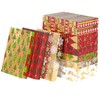 Moretoes 12pcs Christmas Gift Boxes with Lids, Metallic Gold and