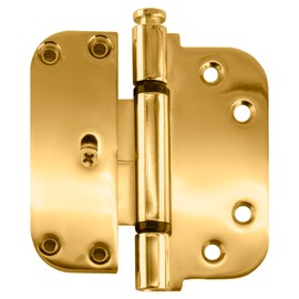 Brixwell 56-223pb Adjustable Guide Hinge Polished Brass