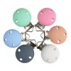 Clips para Chupón de Silicona, 6 Piezas, Multicolor, Accesorios DIY