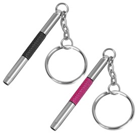 UNEAK - Eyeglass Screwdriver Repair Kit Pink and Black Precision 3 in 1 Mini Screwdrivers Set Keychain Glasses, Sunglasses, Sunglass, Watch, Electronics, Eyeglasses, Flat Head, Phillips, Hex