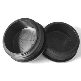 (Pack of 2) Caplugs 2" OD, (for 10-14 Gauge) 1.74"-1.83" ID Tube Plug - Fencing Post - Fitness Equipment - Furniture Glide Insert Finishing Plugs