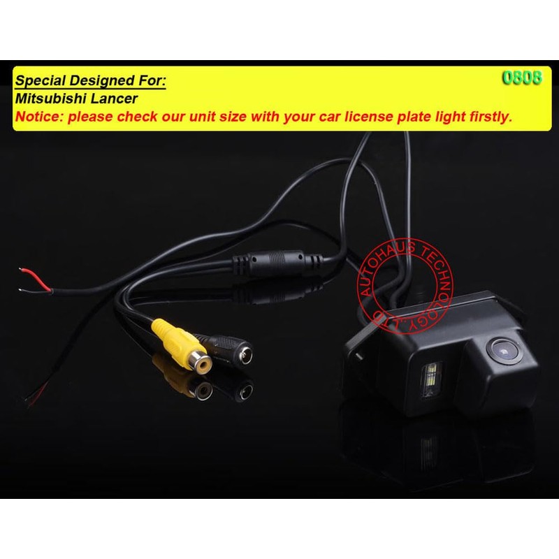 HD CCD Color Camera Car Rear View Backup Camera, 170°
