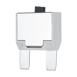 DMiotech Manual Max Reset Fuse, 28V DC 40A ATC/ATO Auto Circuit Breaker Reset Fuses Low Profile Blade Fuses for Car Truck SUV Marine Boat Motorcycle, Gray