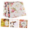 DOITOOL 7 Sheets DIY Cotton Patchwork Fabric Handmade Floral Cloth