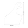 sourcing map 5.9" x 9.8" Charcuterie Board Template Acrylic Handle