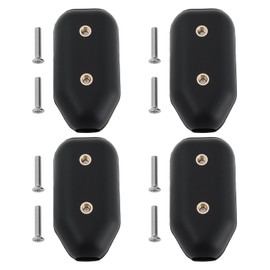 OTOTEC 4 x Rope Clamps 3/8" Plastic Cable Connector with Screws Compatible with 7-8mm Nylon or Braided Cord