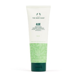 The Body Shop Aloe Vera Cream Cleanser, For Sensitive Skin, Vegan, 125ml