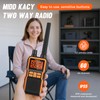Midd Kacy MK108 Walkie Talkies,2 Way Radio Long Range,60 Channel