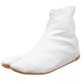 Rikio Ankle Ninja Boot Outdoor Tabi - AIR TABI FIT, 5 Clips - 23.5cm JP, White