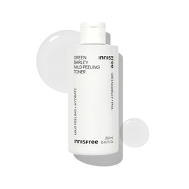 Innisfree Green Barley Mild Peeling Toner 250ml, 1 pack / 이니스프리 청보리 마일드 필링 토너 250ml, 1개