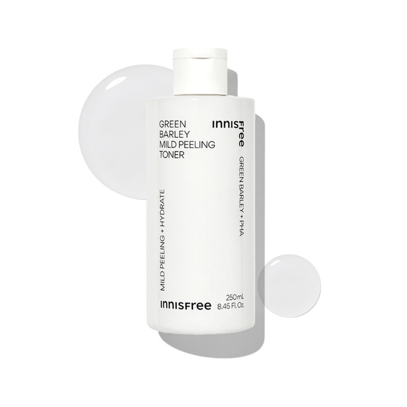 Innisfree Green Barley Mild Peeling Toner 250ml, 1 pack /