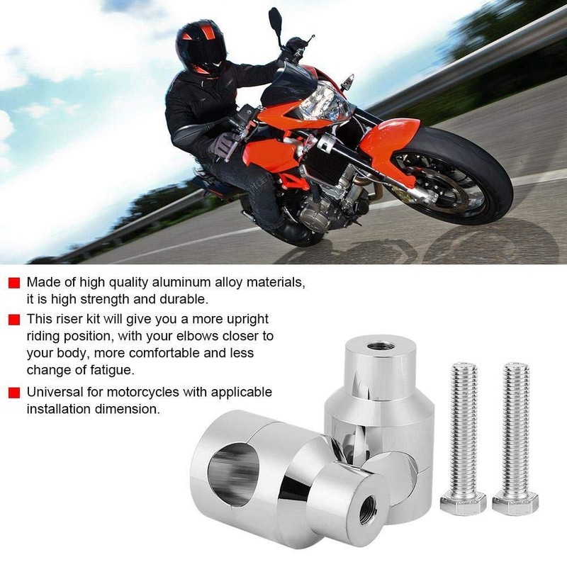 Broco Pair of 25 mm Elevator Handlebar Riser Aluminium Alloy