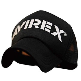AVIREX Avilex Cap Men's Mesh Cap Hat 14023200-80 Black, 80.black