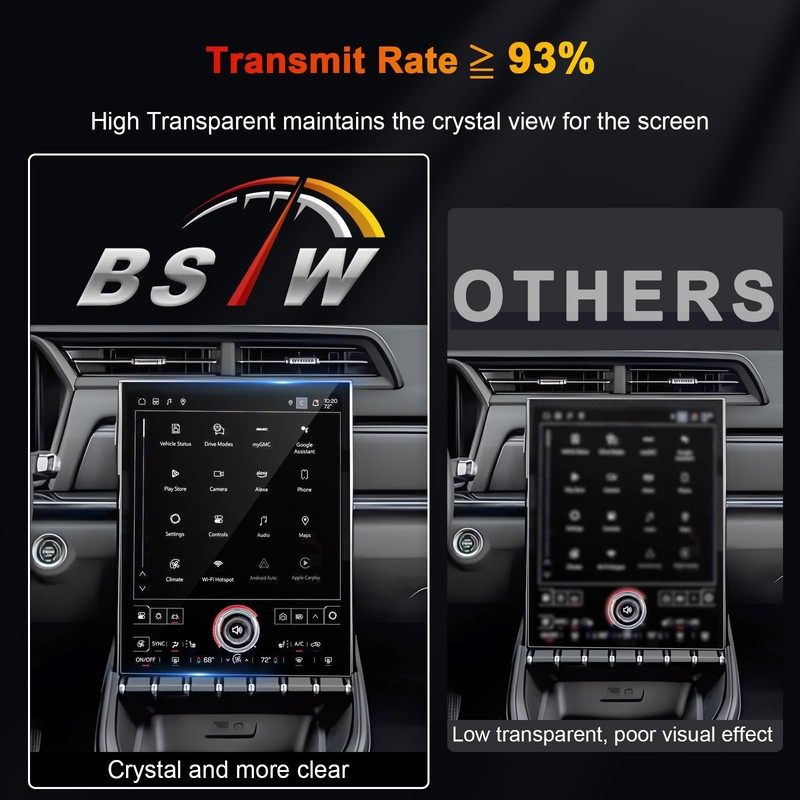 BSTW for 2025 GMC Terrain Screen Protector for 2025-2026 Terrain