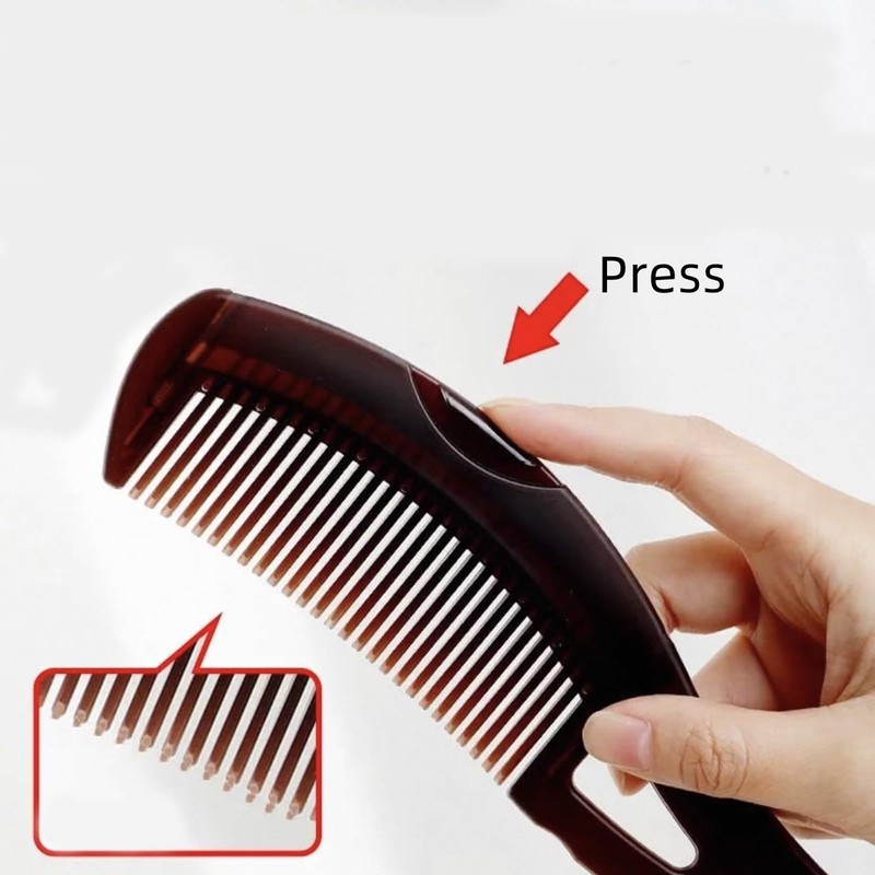 LIANRISES Dandruff Comb, Press Scalp Sweep Comb For Dandruff Remover
