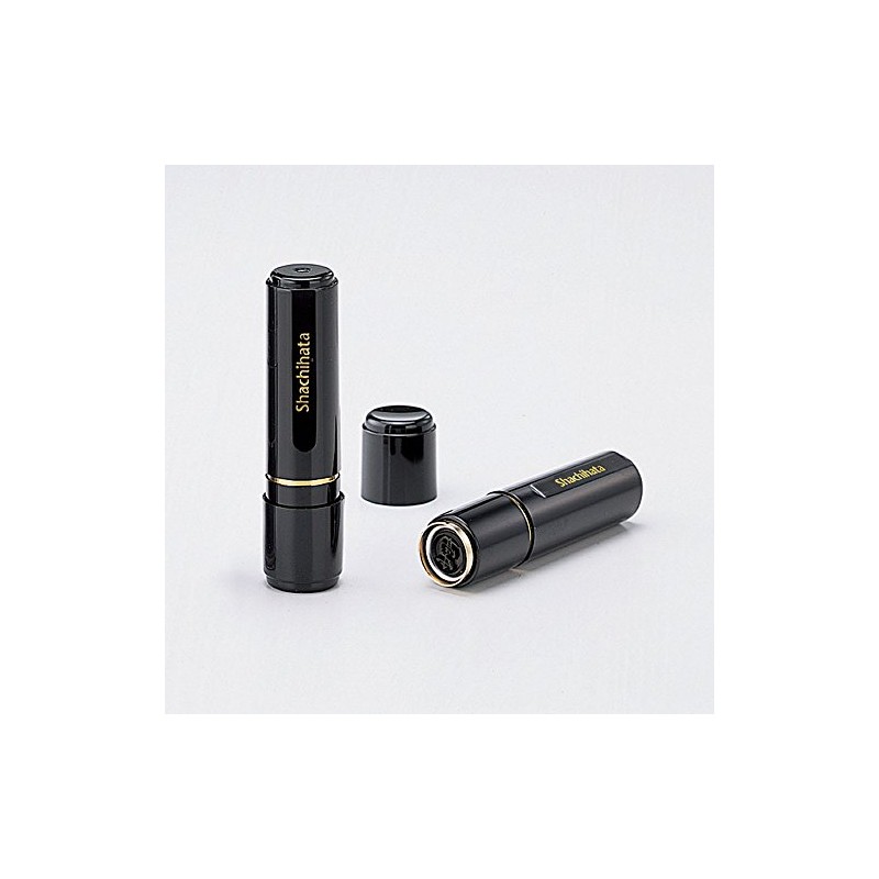 Shachihata Stamp Black 8 XL-8 Stamp Face 0.3 inch (8