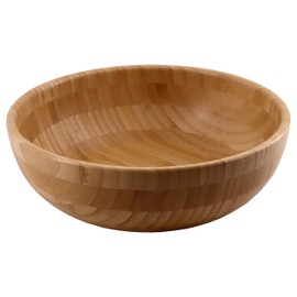 Lacers PurpleLine Salad Bowl Made of Bamboo Wood