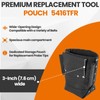 Phlosiyz Heavy-Duty Tear-Resistant Tool Bag with Reinforced Canvas,Flame Retardant Tool
