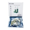 JCCON 10-Pack 50V 2.2uF Premium Quality Low ESR Electrolytic Capacitors