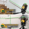 PREXISO 360 Laser Level with Tripod - IP54 Rechargeable Wide