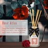 Reed Diffuser, MitFlor Rose Atlas Fragrance Diffuser Set with Natural