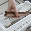 JMYDecor Food Storage Box Cutlery Utensil Storage Box with Lid
