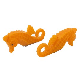 Qtqgoitem 2Pcs Plastic Emulational Tank Aquarium Floating Seahorse Decor Orange (model: fc9 d4f 677 7e2 71c)