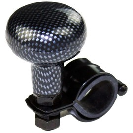 SIDCO Lenkradknauf Carbon Knopf Lenkhilfe Lenknauf Drehknopf Traktor Auto PKW Griff