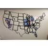 3D Printed US PHOTO MAP - TEXAS FRAME . 3D