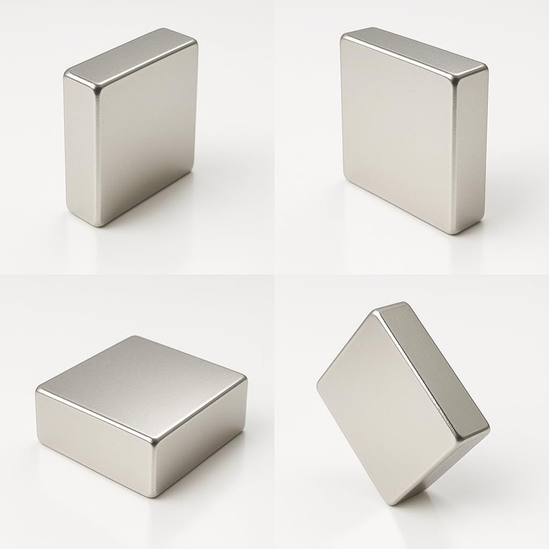 Neodymium Magnet Cuboid, 50 x 50 x 20 mm, 100
