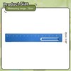 sourcing map Straight Ruler 15cm Metric Metal Aluminum Alloy Measuring