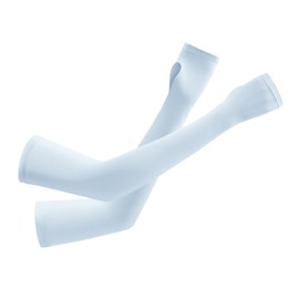 ZVCXOE, Arm Cover, Cool to Touch, Summer, Cool, Arm Cover, Finger Type, UPF 50+, UV Protection, Sunscreen, Sweat Absorbent, Quick Drying, Anti-Slip, Breathable, Stretchy, UV Protection, Sports,