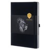 OLLEVRES Notebook A4 Squared - Premium Paper 120 g/m² -