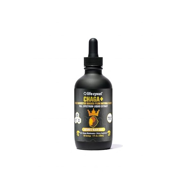Life Cykel Lifecykel - Organic Chaga Mushroom Extract with Kakadu