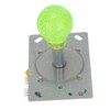Arcade Joystick Kit Colorful 5 Pin Oval Crystal Fully Automatic
